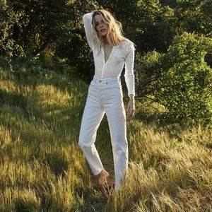 Doen Lady Jean sz 27 Optic White